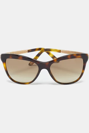 Chopard Tortoise Gradient SCH189S Crystals Cat Eye Sunglasses