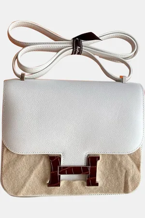 Hermès Evercolor Leather Constance 19 Shoulder Bag
