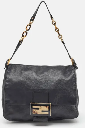 Fendi Leather Mama Forever Large Flap Shoulder Bag