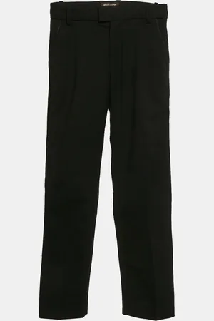 Roberto Cavalli Kids Wool Gabardine Side Trimmed Pants 8 Yrs