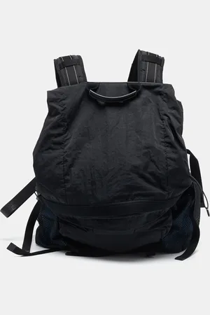 Bottega Veneta /Blue Nylon Paper Touch Backpack