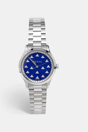 Gucci Blue Stainless Steel G-Timeless YA1265043 Women