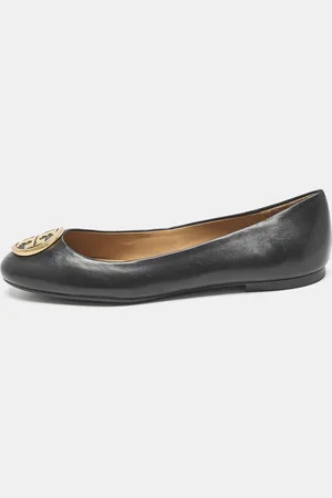 Tory Burch Leather Reva Ballet Flats Size 38