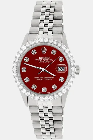 Rolex Custom Imperial 3.05CT Diamond Stainless Steel Datejust Automatic Men