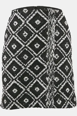 Karl Lagerfeld Tweed Mini Skirt S