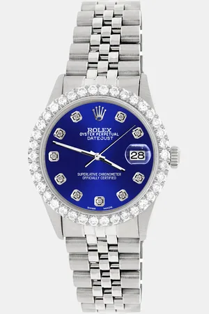 Rolex Custom 3.05CT Diamond Stainless Steel Datejust Automatic Men