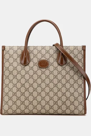 Gucci Small GG Supreme Interlocking G Tote Bag