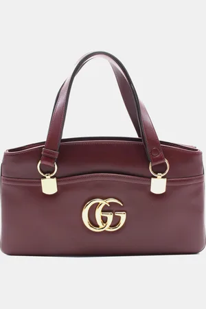 Gucci Large Leather Arli Shoulder Bag
