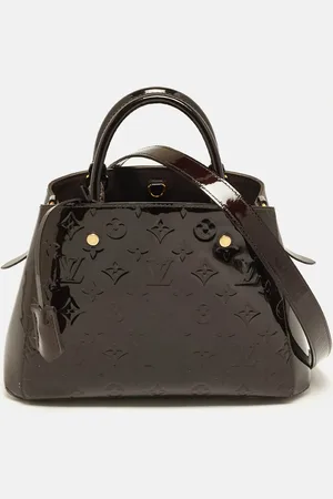 LOUIS VUITTON Amarante Monogram Vernis Montaigne BB Bag
