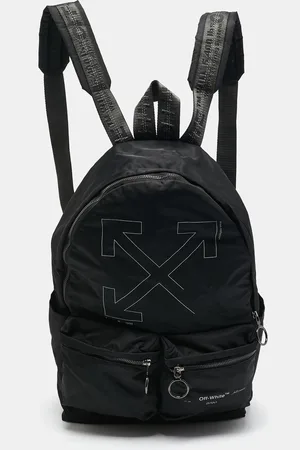 OFF-WHITE Nylon Arrow Print Backpack