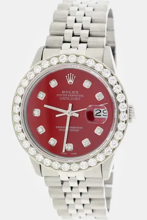 Rolex Customised 2.7CT Diamond Stainless Steel Datejust Automatic Men