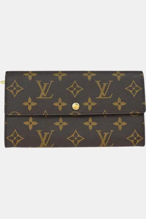 LOUIS VUITTON Monogram Canvas Porte Monnaie Credit Wallet