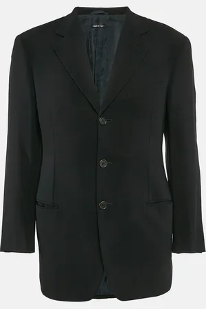 Giorgio Armani Wool Single Breasted Blazer S