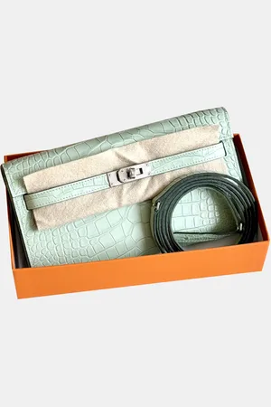 Hermès Alligator Kelly To Go Wallet