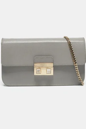 Furla Saffiano Leather Mini Metropolis Crossbody Bag