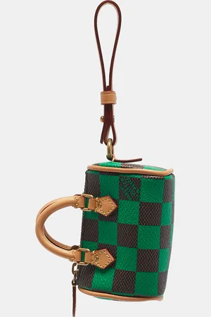 LOUIS VUITTON Damier Pop Canvas Mini Speedy Bag Charm