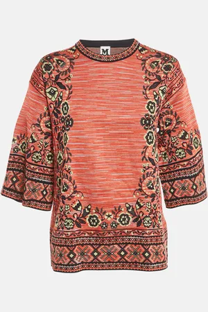 M Missoni Floral Pattern Knit Top L