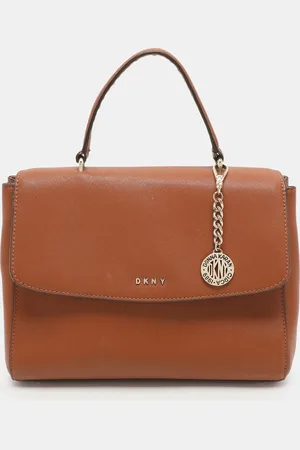 DKNY Leather Top Handle Bag