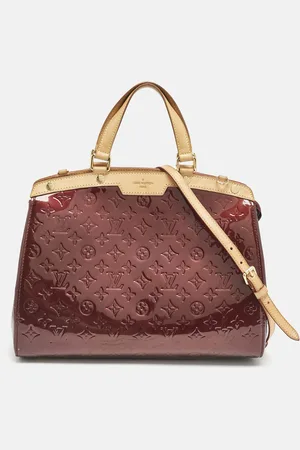 LOUIS VUITTON Fouge Fauviste Monogram Vernis Brea GM Bag