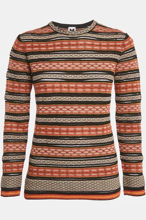 M Missoni /Black Patterned Knit Top M