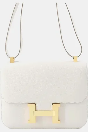 Hermès Grease Pail Epsom Leather Constance 24 Shoulder Bag