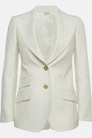 Gucci Off GG Wool Jacquard Blazer XXS