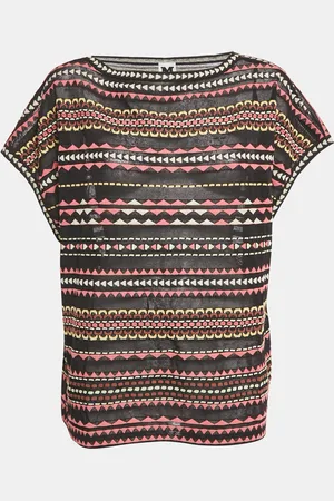 M Missoni Patterned Knit Top L