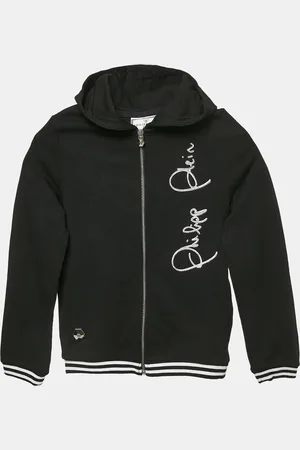 Philipp Plein Junior Kids Cotton Rhinestone Jacket 10-11 Yrs