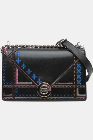 Dior Medium Calfskin Stitch ama Flap Bag