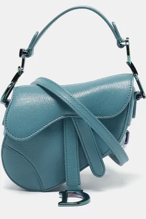Dior Leather Micro Saddle Bag