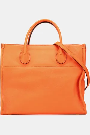 Gucci Small Pebbled Calfskin Logo Convertible Tote