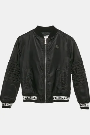 Philipp Plein Junior Nylon Zip-Up Jacket 10 Yrs