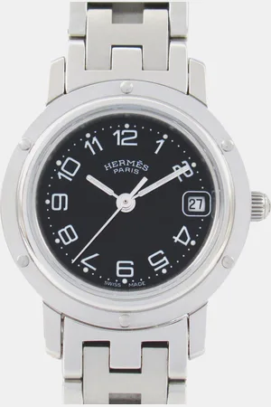 Hermès Stainless Steel Clipper CL4.210 Quartz Women