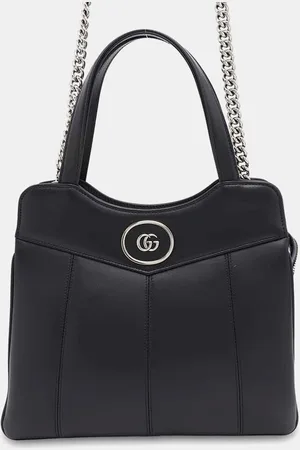 Gucci Leather Petit Gg Small Bag