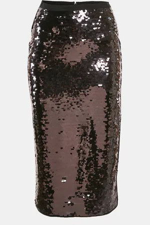 Max Mara Sequin Midi Skirt XS