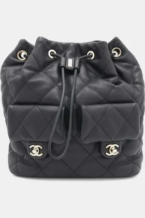 CHANEL Lambskin Leather Backpack
