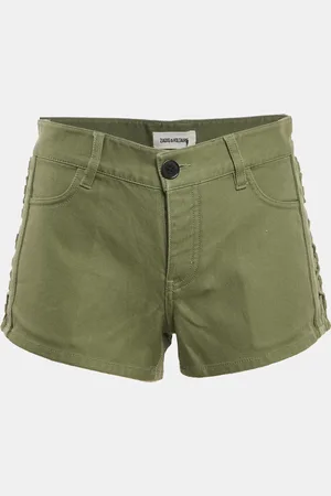 Zadig & Voltaire Khaki Suzan Shorts S