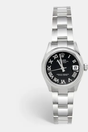 Rolex Black Oystersteel Datejust M278240-0001 Women