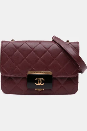 CHANEL Mini Lambskin Beauty Lock Flap
