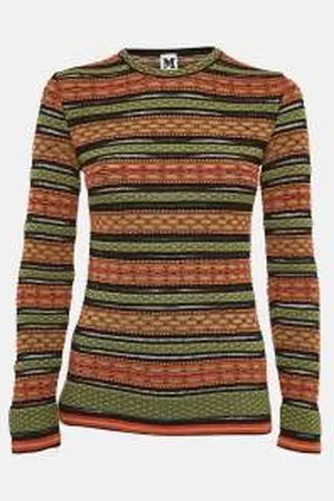 M Missoni /Multicolor Patterned Long Sleeve Top L