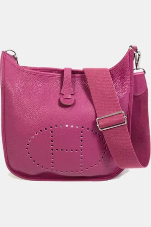 Hermès Leather Evelyn Crossbody Bag
