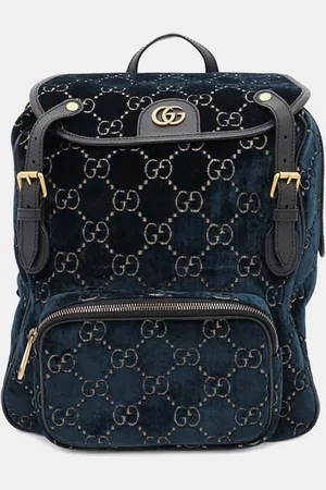 Gucci Velvet Size Small GG Velvet Backpack