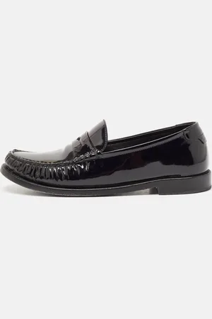 Saint Laurent Saint Laurent Patent Leather Le Penny Loafers Size 40.5