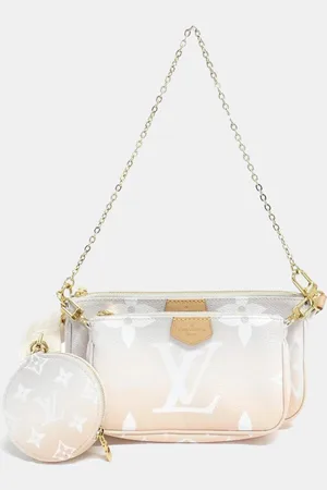 LOUIS VUITTON Canvas By The Pool Multi Pochette Accessoires Shoulder Bag