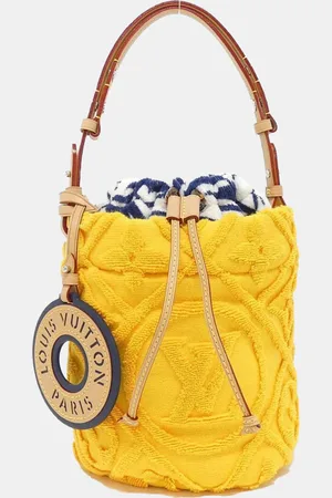 LOUIS VUITTON Jacquard LV By the Pool Bucket Vacation Handbag