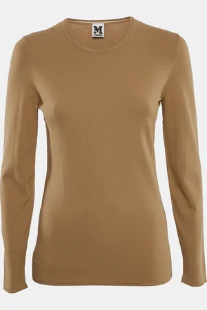 M Missoni Knit Long Sleeve Round Neck Top L