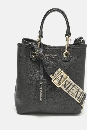 Emporio Armani Leather MyEA Vertical Tote
