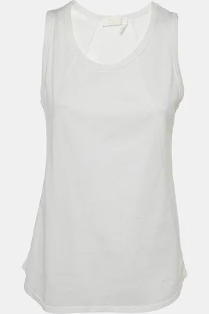 Chloé Cotton Tank Top L