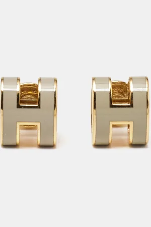 Hermès Hermès Mini Pop H Enamel Plated Earrings