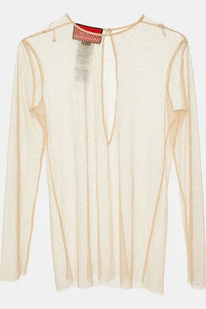 Gucci Light Tulle Sheer Top S